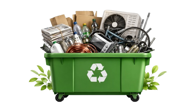 ScraPan recycling illustration